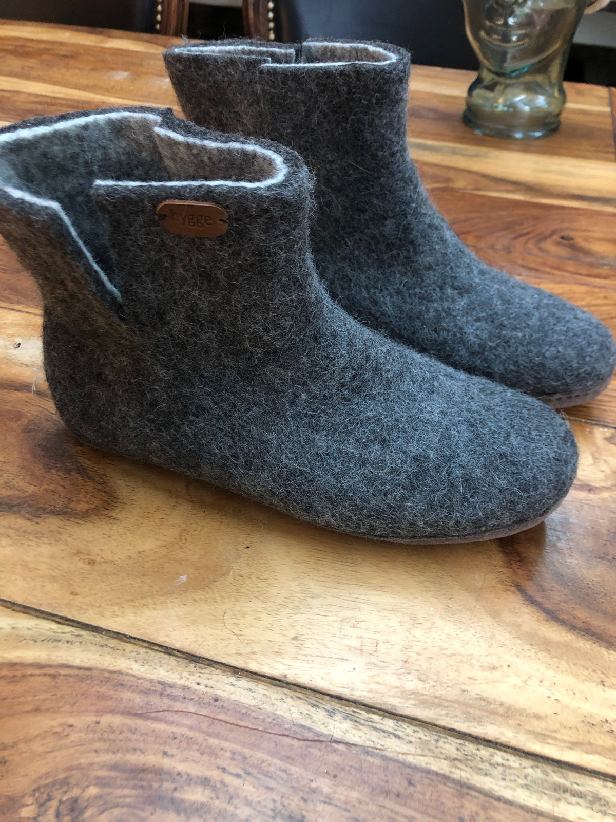 Hygge Felt Slipper Boots