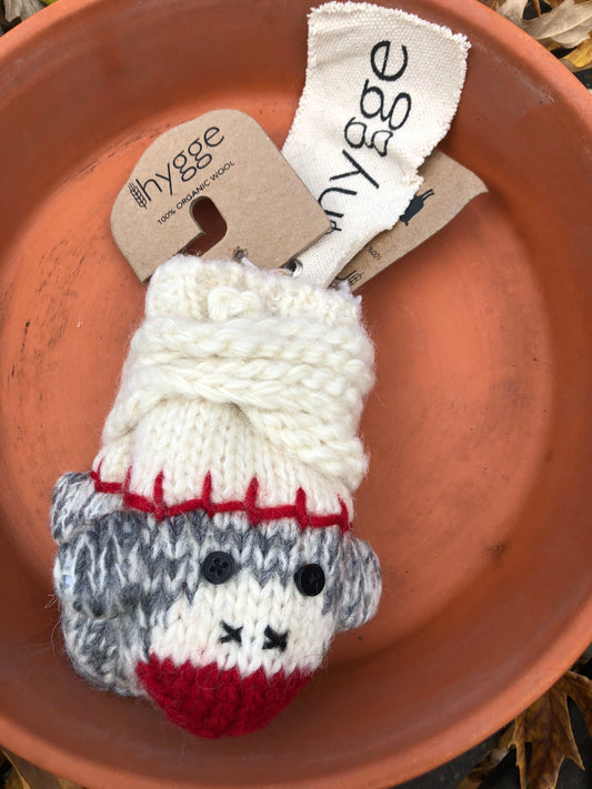 Sock Monkey Mittens