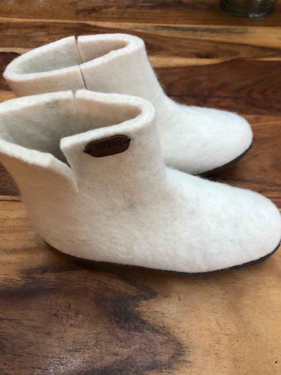 Hygge Felt Slipper Boots