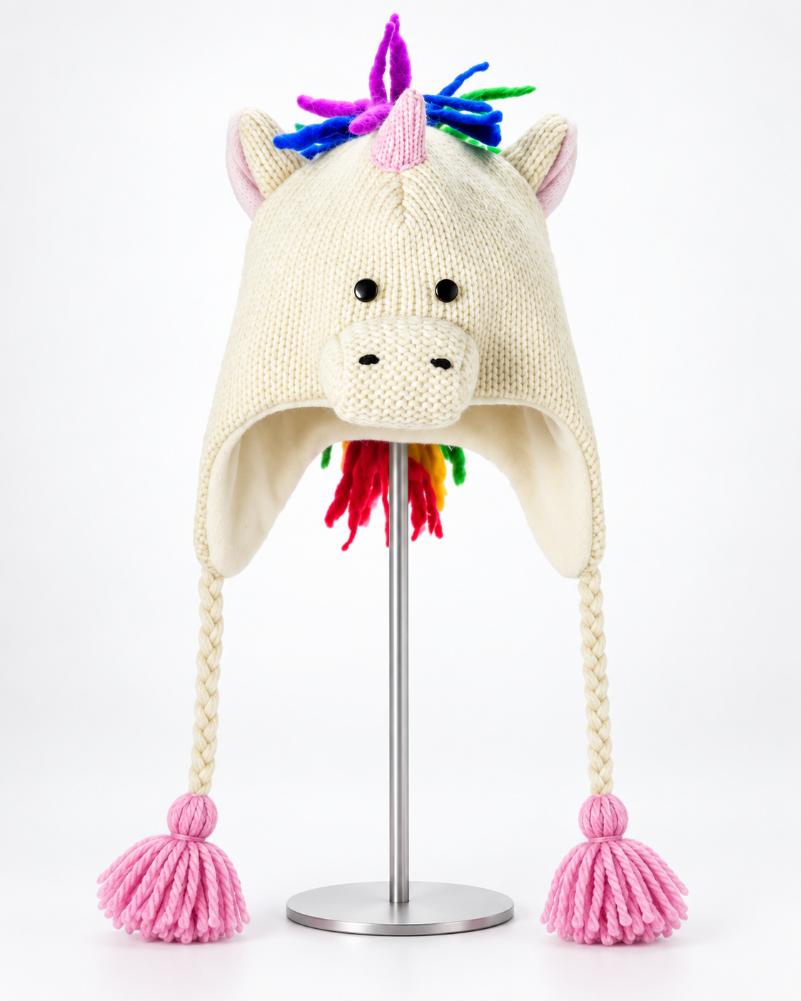 Unicorn Pilot Earflap Hat