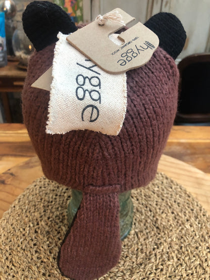 Beaver Earflap Hat