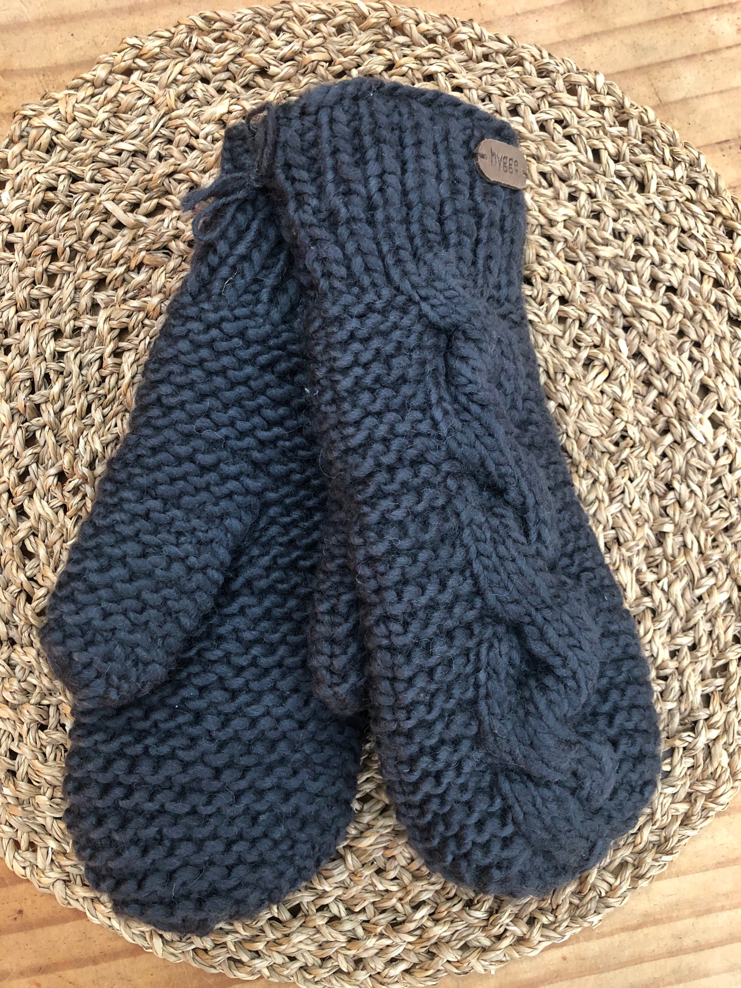 Rachelle Cable Knit Mittens