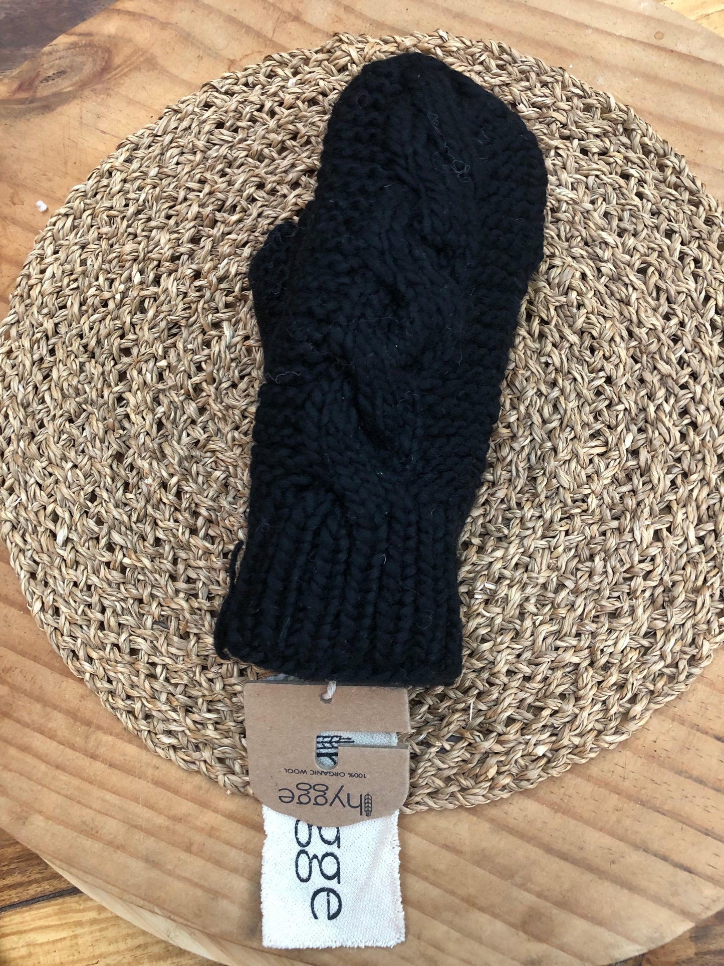 Rachelle Cable Knit Mittens