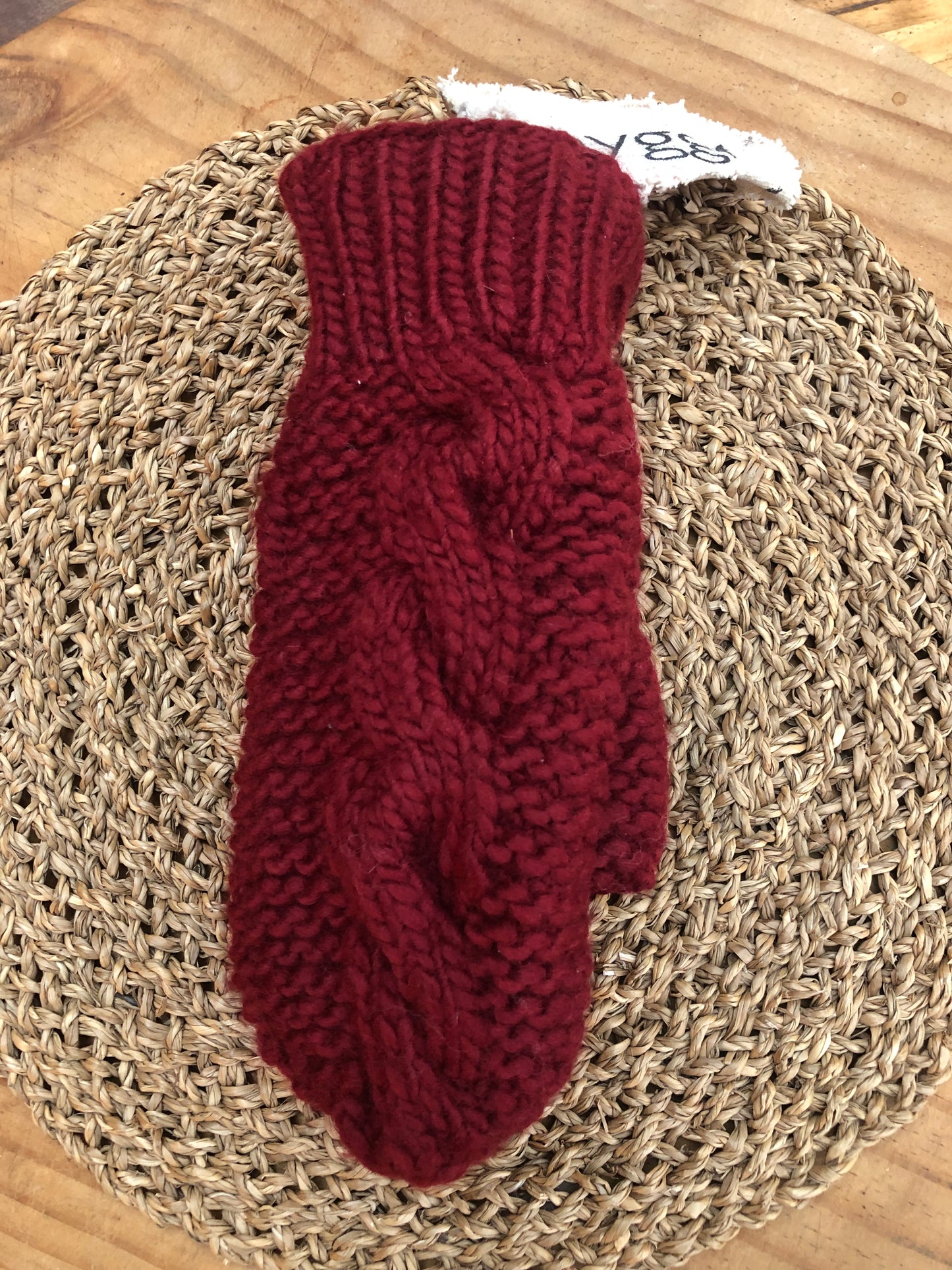 Rachelle Cable Knit Mittens