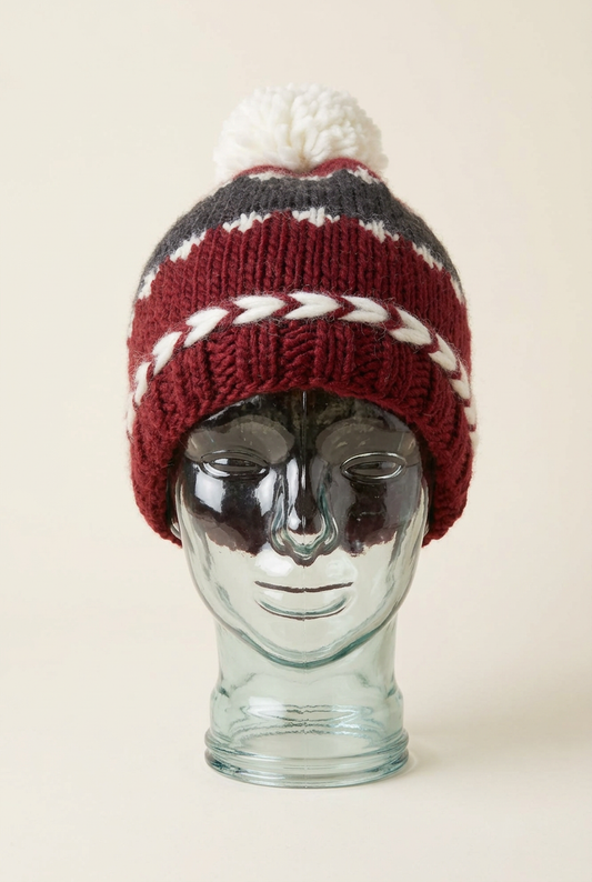 Enhanced Bornholm beanie front view