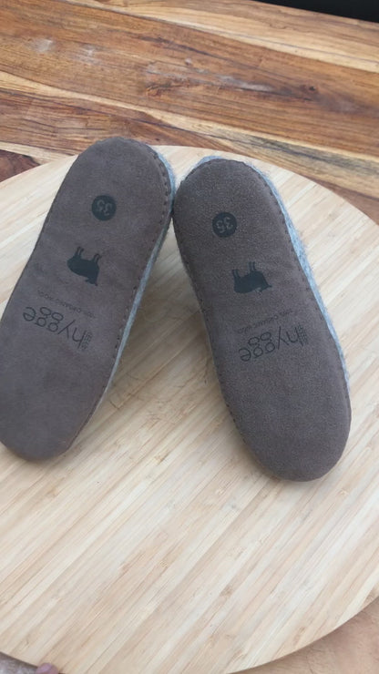 Hygge Felt Slipper Boots