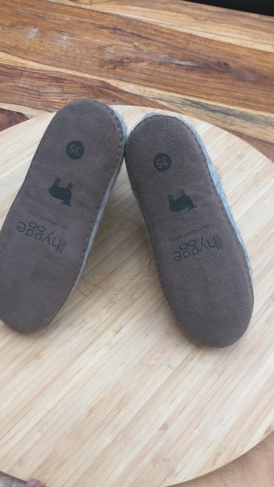 Hygge Felt Slipper Boots