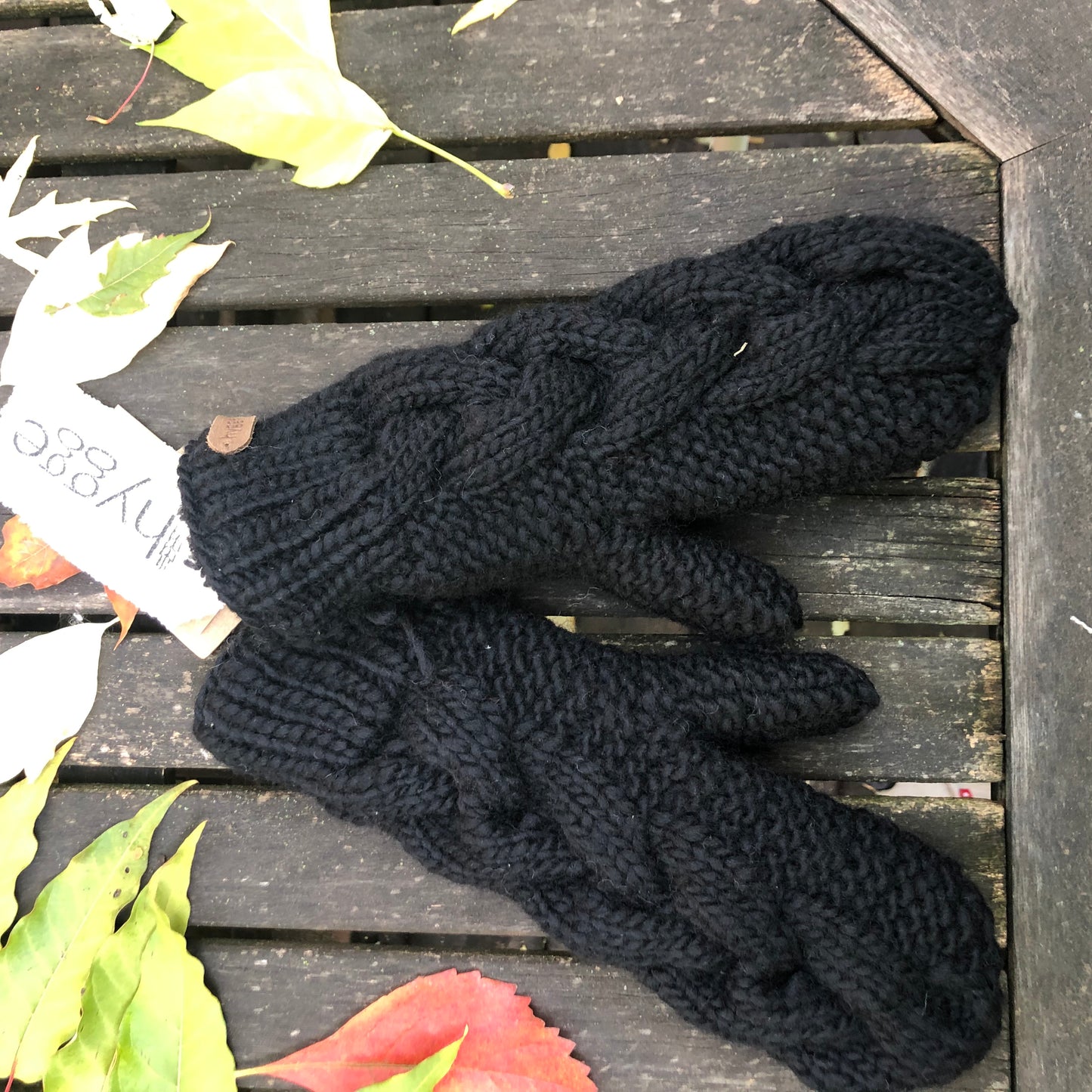Rachelle Cable Knit Mittens