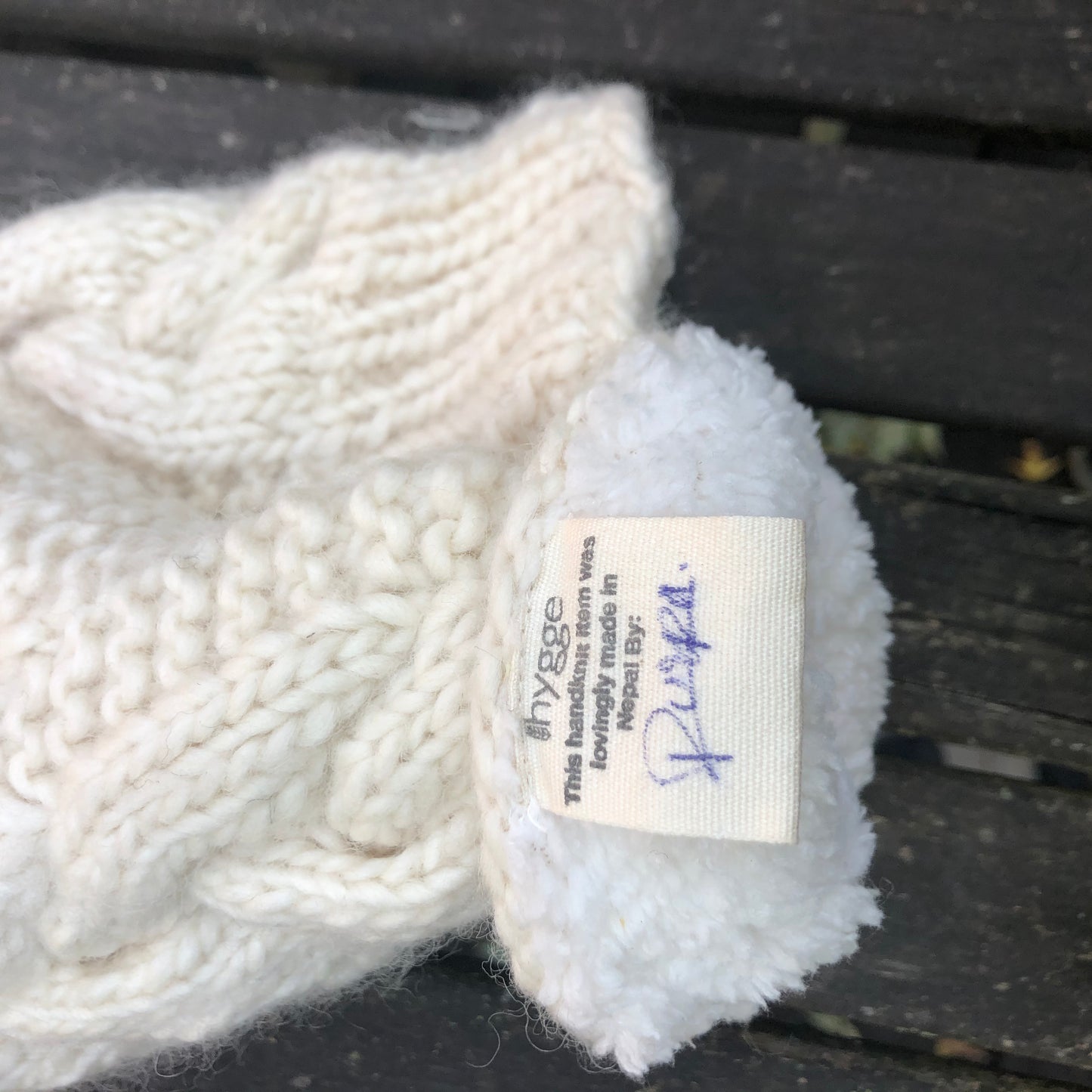 Rachelle Cable Knit Mittens