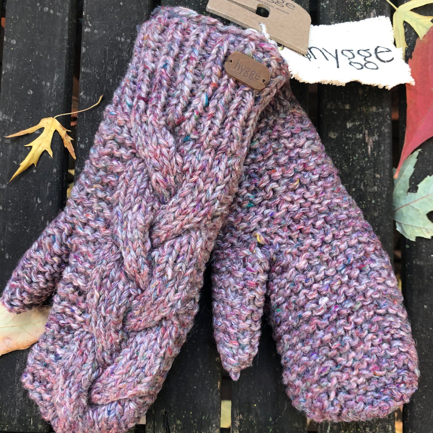 Rachelle Cable Knit Mittens