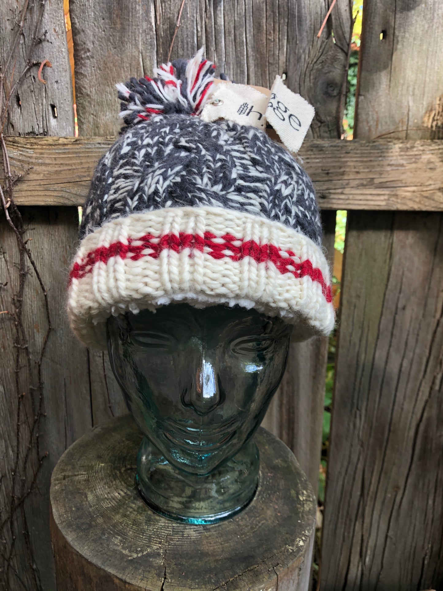 Heritage Cable Pom Pom Beanie