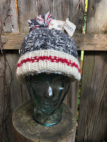 Heritage Cable Pom Pom Beanie