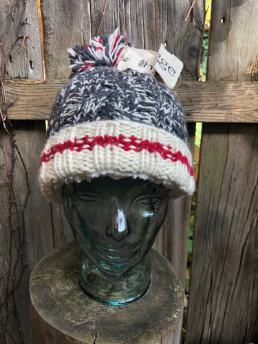 Heritage Cable Pom Pom Beanie