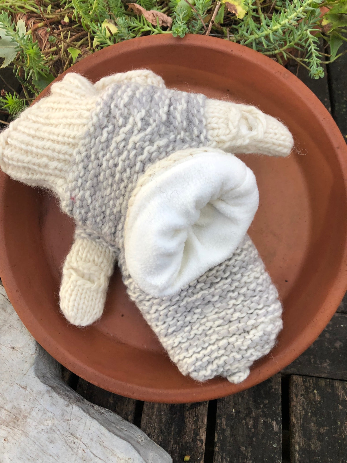 Europe Covered Texting Mittens