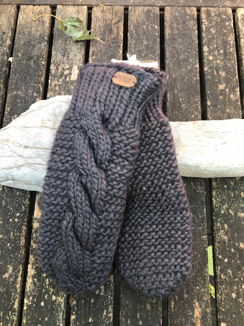 Rachelle Cable Knit Mittens