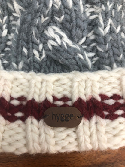 Heritage Cable Pom Pom Beanie