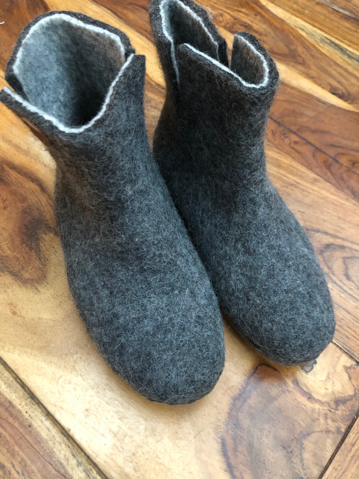 Hygge Felt Slipper Boots