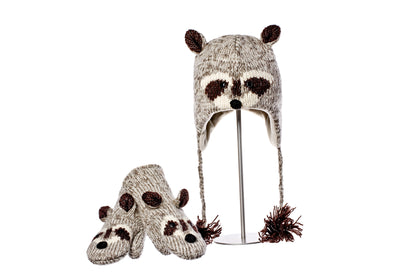 Raccoon Pilot Hat