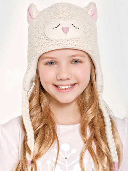 Baby kids earflap hat sales