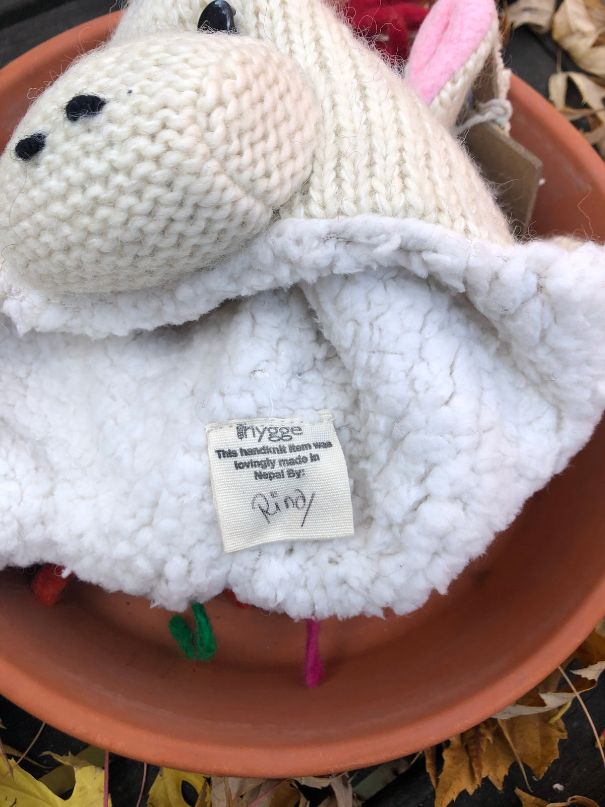 Unicorn Pilot Earflap Hat