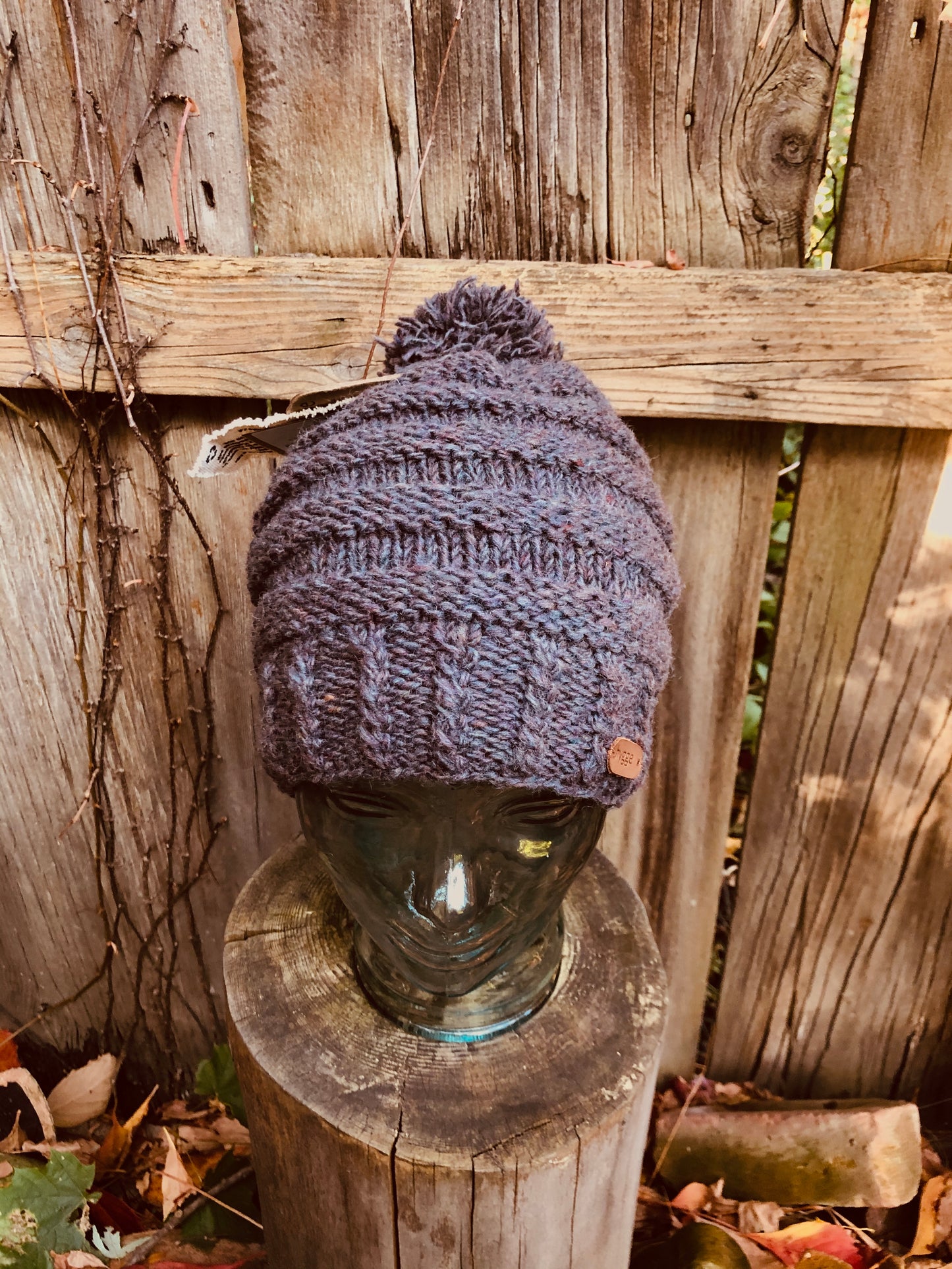 Vancouver Recycled Wool Pom Pom Beanie