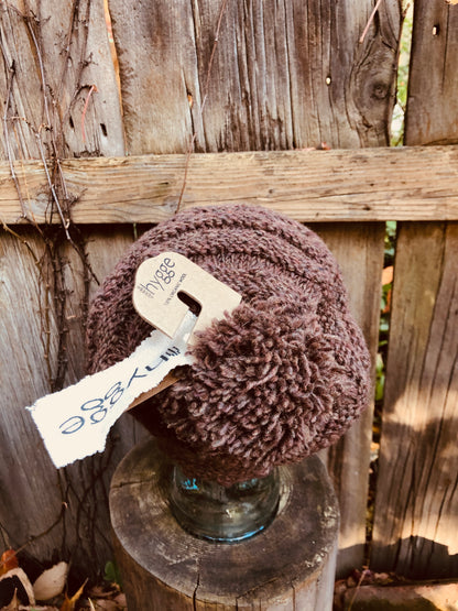 Vancouver Recycled Wool Pom Pom Beanie