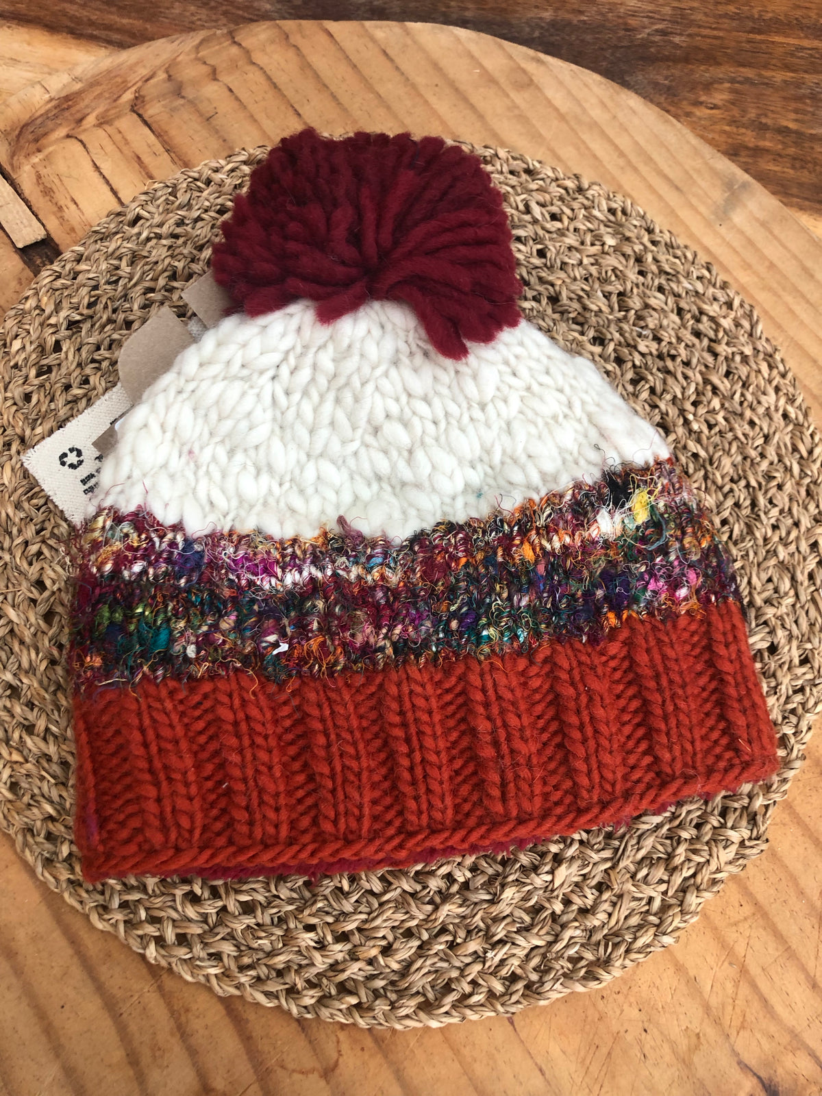 Sari Uneven Yarn Beanie