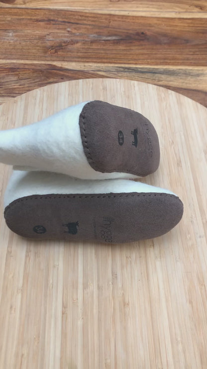 Hygge Felt Slipper Boots