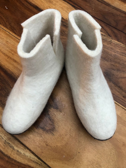 Hygge Felt Slipper Boots