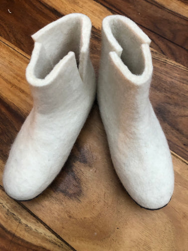 Hygge Felt Slipper Boots